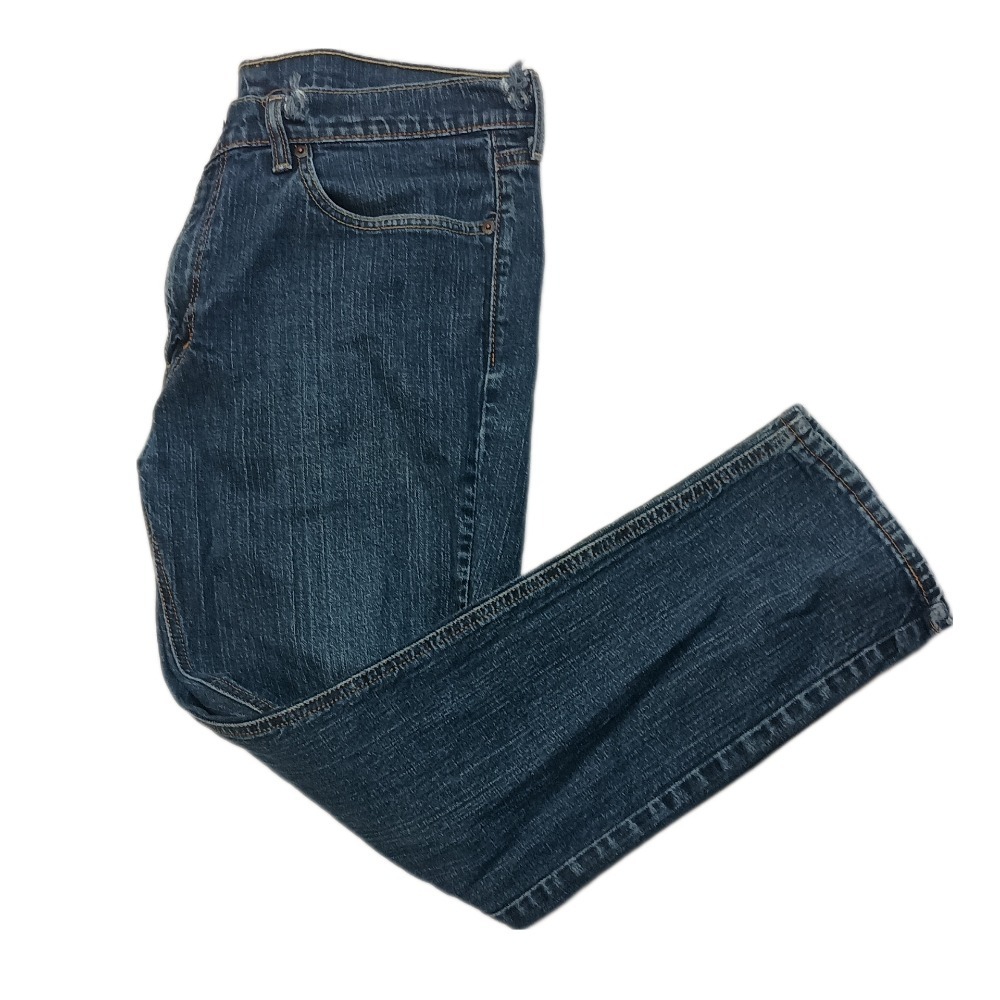 Levi's 541 Jeans Relaxed Fit Dark Wash Denim Everyday Jeans SKUW033